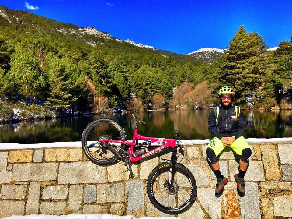 BlackTown Trails Madrid Mountain bike enduro holidays Iago
